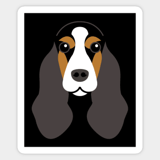 Cocker Spaniel dog face Sticker